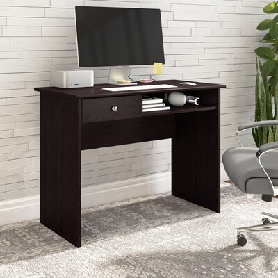 Bush Furniture Cabot 40"W Writing Desk, Espresso Oak (WC31840)