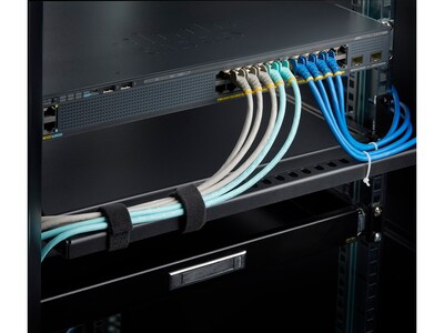 StarTech 1U Server Rack Cable Manager Rack Mount (12S-CABLE-LACING-BAR)
