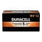 Duracell Coppertop 9V Alkaline Batteries, 12/Pack (MN1604BKD)