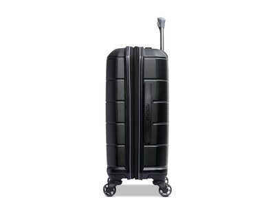 American Tourister Stratum 2.0 22" Hardside Carry-On Suitcase, 4-Wheeled Spinner, Jet Black (142348-1465)