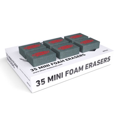 Show-me Gridded/Plain Lapboards, with Pens, Erasers & Cleaner, 8 x 12, 35/Set (EPTCSQBX)