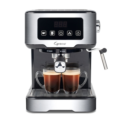 Capresso Cafe TS 2-Cups Pump/Automatic Espresso Machine, Black (129.05)