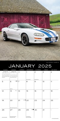 2025 Willow Creek Camaro 12" x 12" Monthly Wall Calendar (47187)