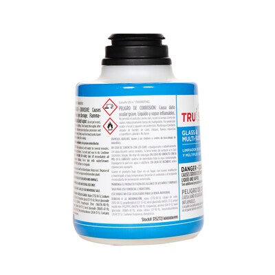 SC Johnson Profesional TruShot 2.0 Glass & Multi-Surface Cleaner, Clean Fresh Scent, 9 oz., 4/Pack (315272)
