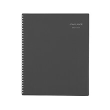 2023-2024 AT-A-GLANCE DayMinder 9.25 x 11.13 Academic Weekly & Monthly Planner, Plastic Cover, Cha