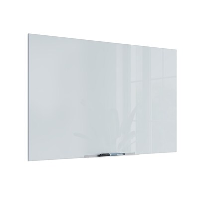 U Brands Glass Dry-Erase Whiteboard, 3 x 2 (3975U00-01)