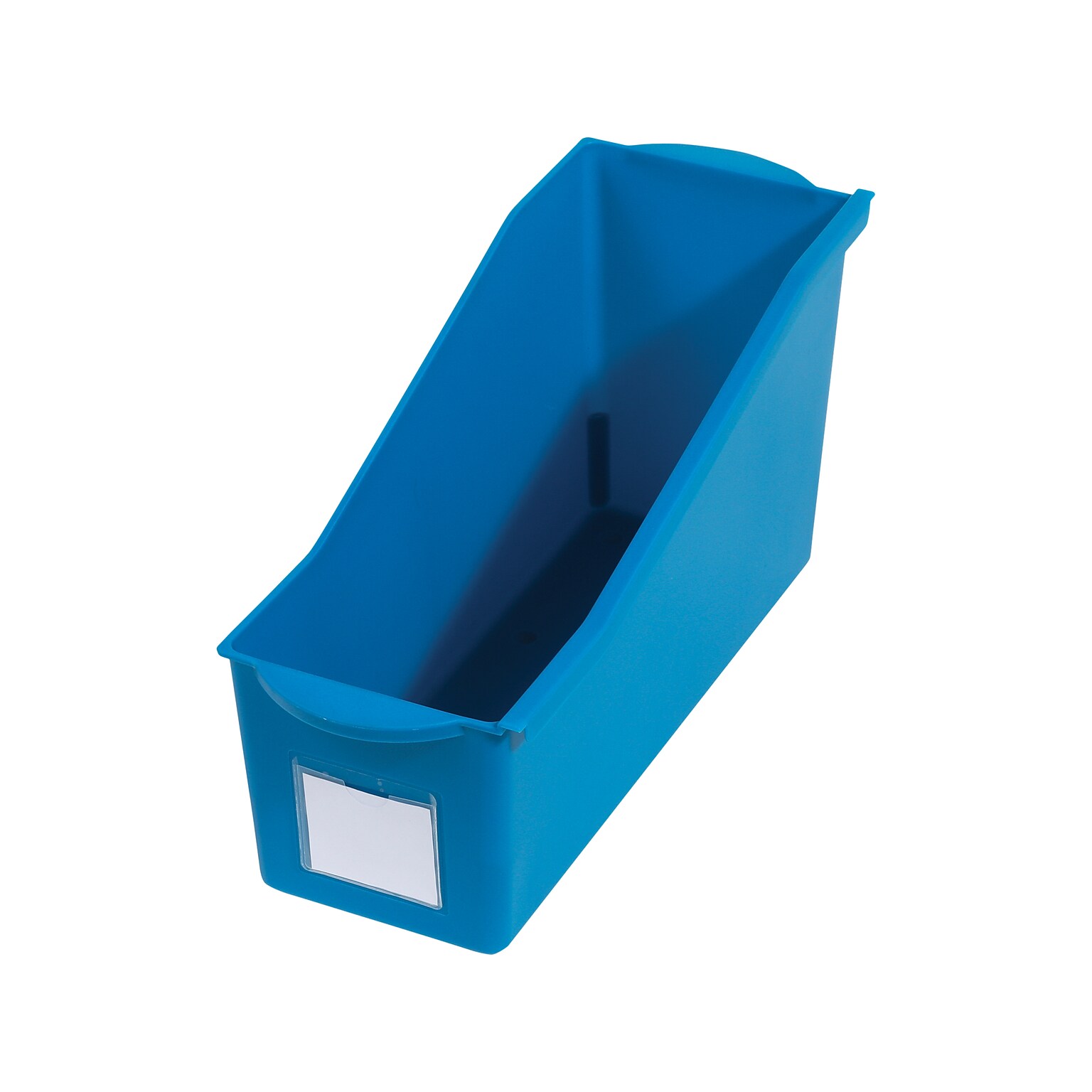 Deflect-O Polypropylene Book Bin, 7.35 x 5.34 x 14.2, Blue (39508BLU)