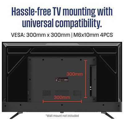 Westinghouse UX Series 43" Smart LED 4K UHD XUMO TV, Black (WX43UX4800)