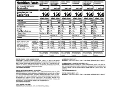 Frito-Lay Classic Mix Variety Pack Chips, 50 Bags/Box, 2/Box (70228)