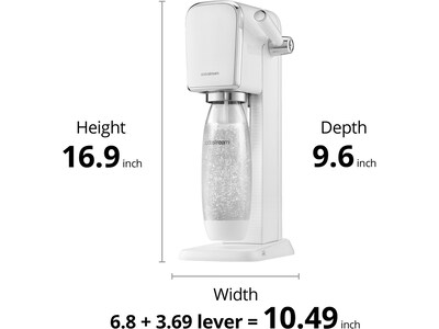 SodaStream Art Sparkling Water Maker, White (1013511010)