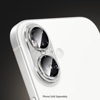 SaharaCase Ultra-Strong Camera Lens Protector for Apple iPhone 16 and 16 Plus, Glisten, 2/Pack (ZD00160)