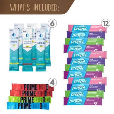 Snack Box Pros Drink Mixes Snack Box, 50/Box (700-00165)