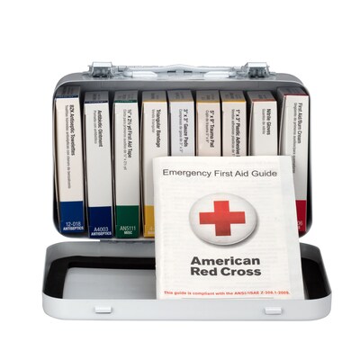 First Aid Only First Aid Kits, 64 Pieces, White (240-AN)