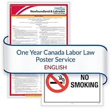 ComplyRight Canada Federal and Province (English) - Subscription Service, Newfoundland & Labradaor (