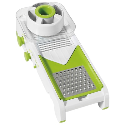 Starfrit Cubing Pro Mandoline Slicer, White & Green (092917-001-0000)