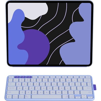Logitech Flip Folio 13" for iPad Pro (M4 & M5), iPad Air (M2 & M3), Lilac (920-013826)