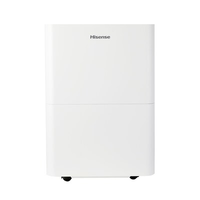 Hisense 35-Pint Portable Dehumidifier, 3-Speed, Covers up to 3000 sq. ft., White (ADH35K26)