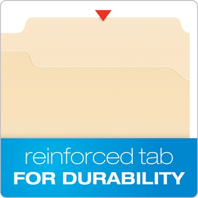 Pendaflex Reinforced Classification Folder, Legal Size, Manila, 50/Box (FM310EE)