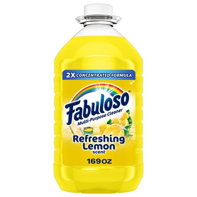 Fabuloso Multi-Purpose Cleaner, Refreshing Lemon Scent, 169 fl. oz. (MX06813A)