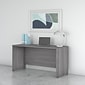 Bush Business Furniture Studio C 60W x 24D Credenza Desk, Platinum Gray (SCD360PG)