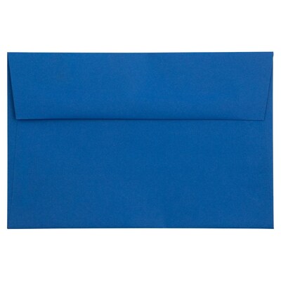 JAM Paper A9 Invitation Envelope 5 3/4 x 8 3/4, Presidential Blue, 1000/Carton (563916910B)