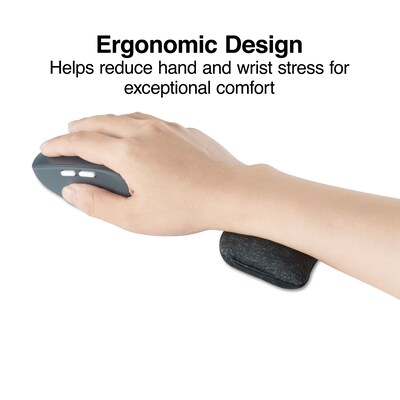 Staples TECH Beaded Non-Skid Beaded Wrist Rest, Black (28238)