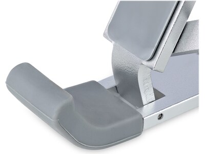 StarTech Aluminum Foldable Laptop Riser Stand, Silver (LAPTOP-RISER-BAR)
