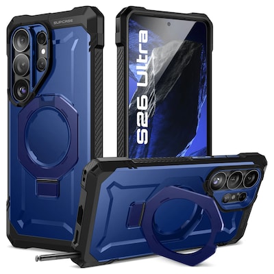 SUPCASE UBGrip MagSafe Rugged  Phone Case for Samsung Galaxy S26 Ultra, Shock Absorbing, Cobalt (GA843439160699)
