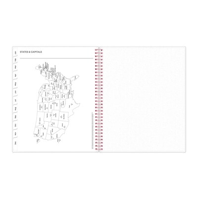 2027 Blue Sky Joselyn 8.5" x 11" Calendar Year Weekly & Monthly Planner, Plastic Cover (110394-27)