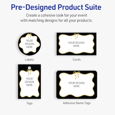 Avery Rectangle Laser/Inkjet Multipurpose Labels, 1" x 2-5/8", White, 160/Pack (19479370855)