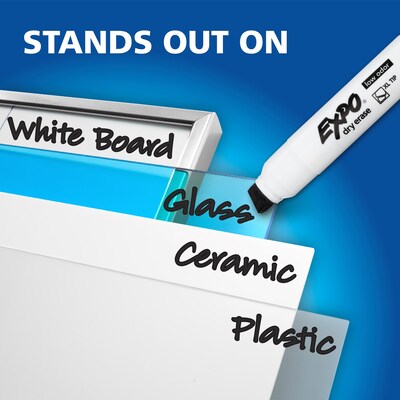 EXPO XL Dry Erase Markers, Assorted Colors, 3/Pack (2229708)