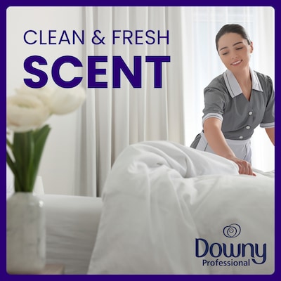 Downy Professional Liquid Fabric Softener, Clean & Fresh, 190 Loads, 140 oz. (14052)