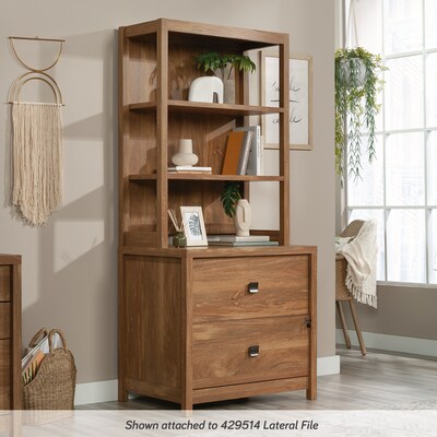 Sauder Cannery Bridge 32"W Desktop Hutch, Sindoori Mango (429554)