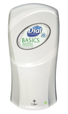 Dial Professional Basics Foaming Hand Soap, Refill, Aloe, 33.8 Oz., 3/Carton (DIA16722)