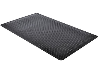NoTrax Cushion Trax Anti-Fatigue Mat, 60 x 36, Black (479S0035BL)