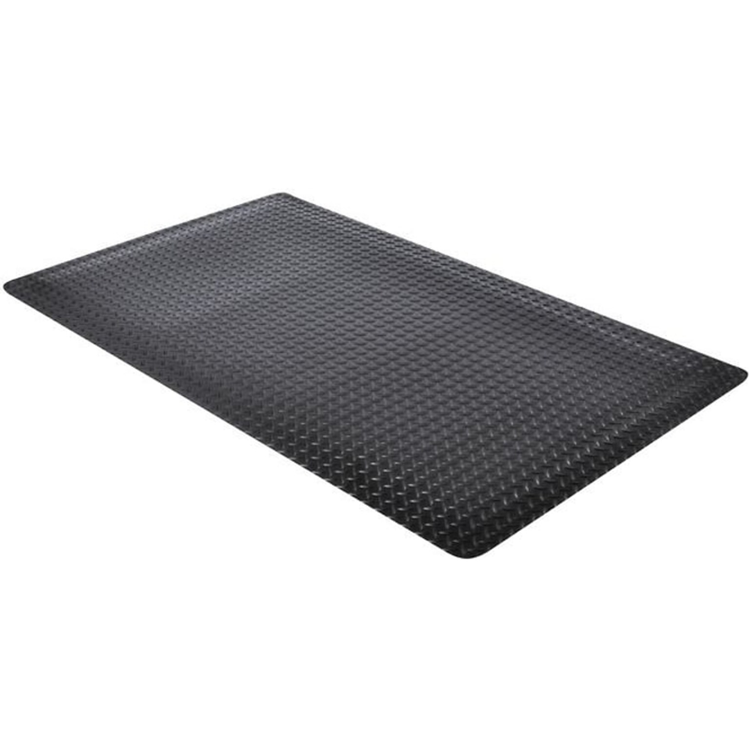 NoTrax Cushion Trax Anti-Fatigue Mat, 60 x 36, Black (479S0035BL)