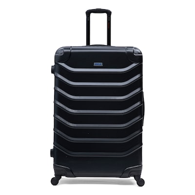 InUSA Endurance 33.27" Hardside Suitcase, 4-Wheeled Spinner, TSA Checkpoint Friendly, Black (IUEND00XL-BLK)