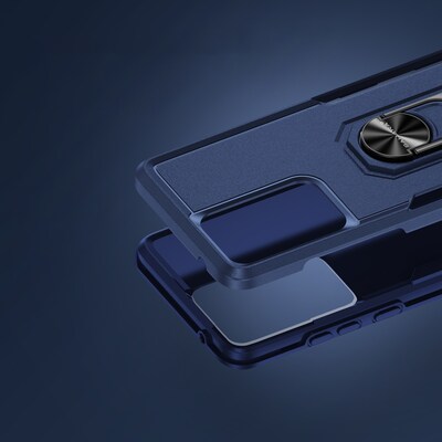 SaharaCase Raider Series Rugged Case for Motorola G Stylus 5G, Shock Absorbing (2024), Desert Blue (CP00579)