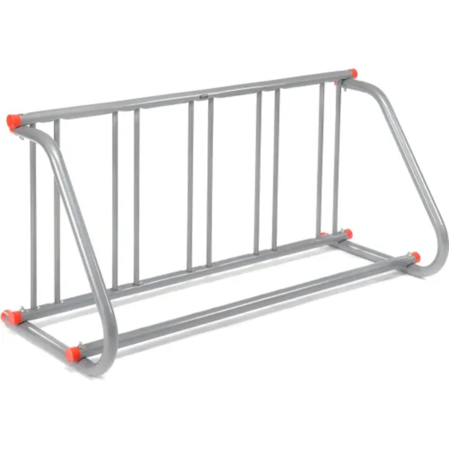 Global Industrial Single-Sided Grid Bike Rack 5-Bike Capacity Powder Coated Steel (652770)