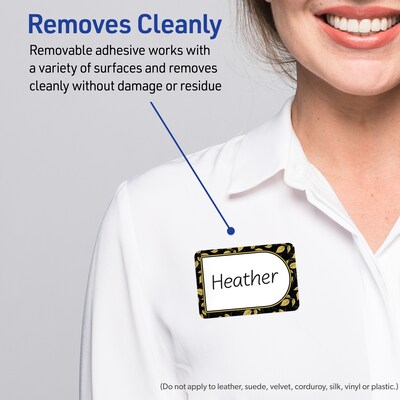 Avery Rectangle Laser/Inkjet Multipurpose Labels, 2-1/3" x 3-3/8", White, 80/Pack (19479370842)