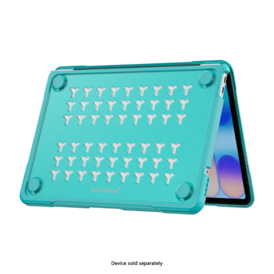 SaharaCase Raider Series Heavy Duty 13" MacBook Neo Case, Shock-Absorbing, Teal (LT00122)