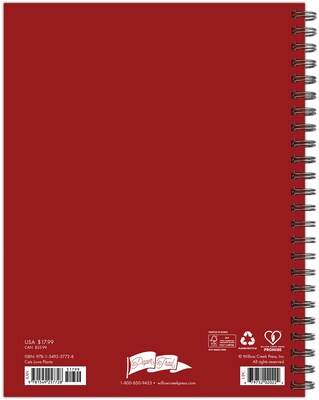 2026 Willow Creek Cats Love Plants 6.50 x 8.50  Weekly Personal Organizer, Paperboard Cover, Multicolored (57728X)