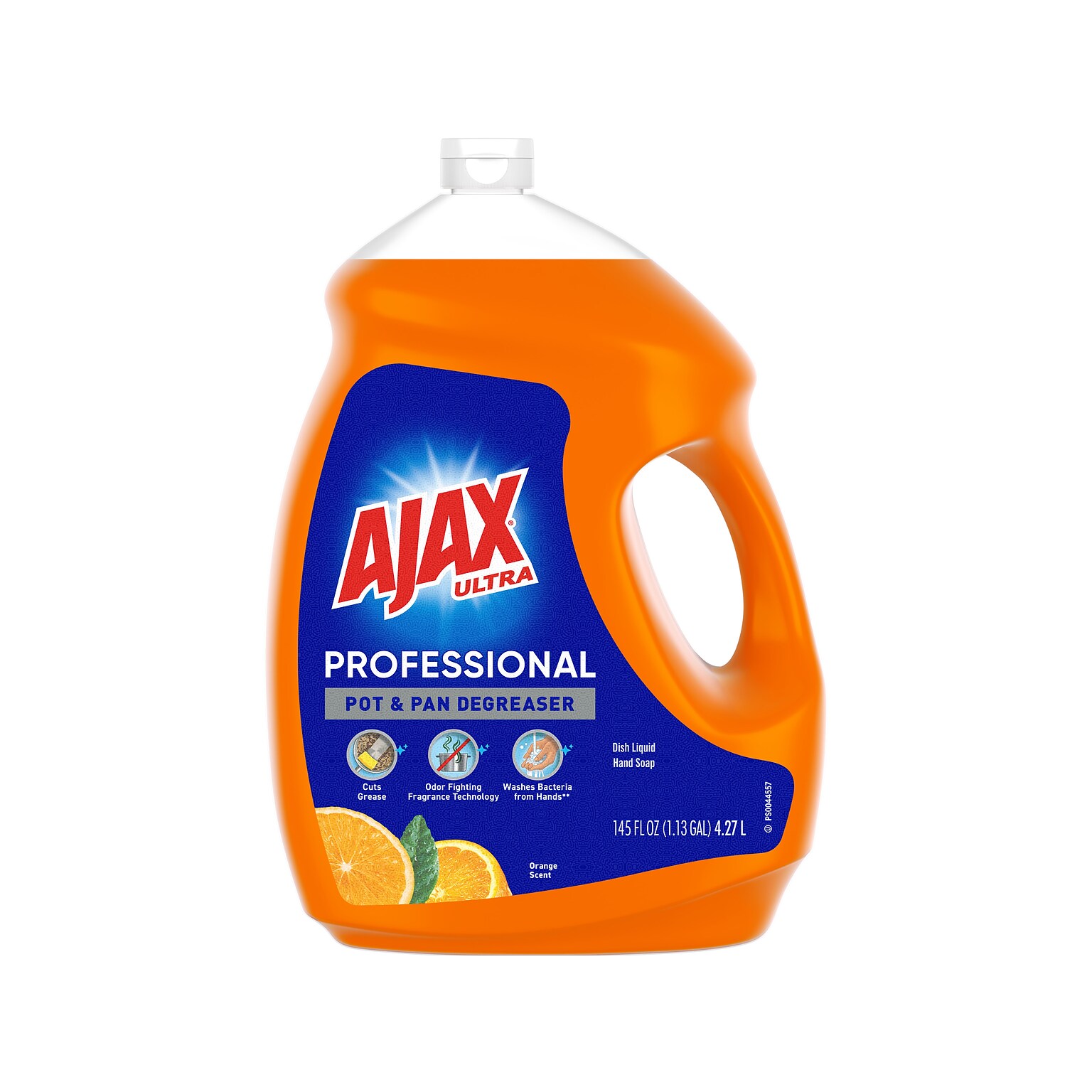 Ajax Ultra Professional Antibacterial Pot & Pan Dish Soap, Orange Scent, 145 fl. oz. (1.13 gal.) (61034313)