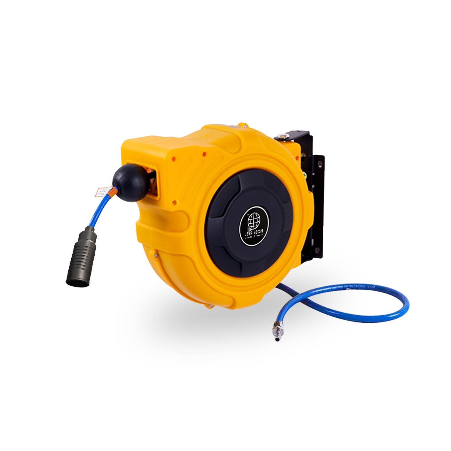 Hose Reel Pro Air Hose Reel, 1/4 x 50, Yellow (AIR-YW-50)