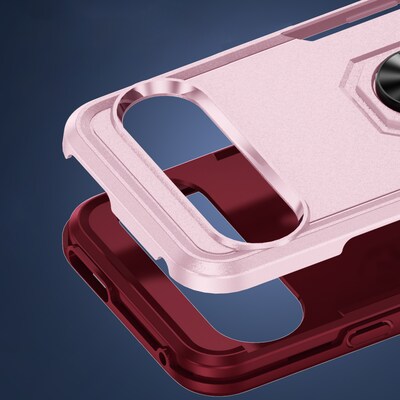 SaharaCase Raider Series Heavy-Duty Case for Google Pixel 9 and 9 Pro, Desert Rose (CP00605)