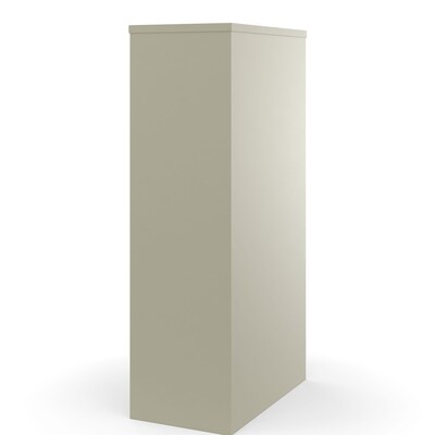 Quill Brand® 4-Drawer Vertical File Cabinet, Locking, Letter, Putty/Beige, 22"D (22336D)