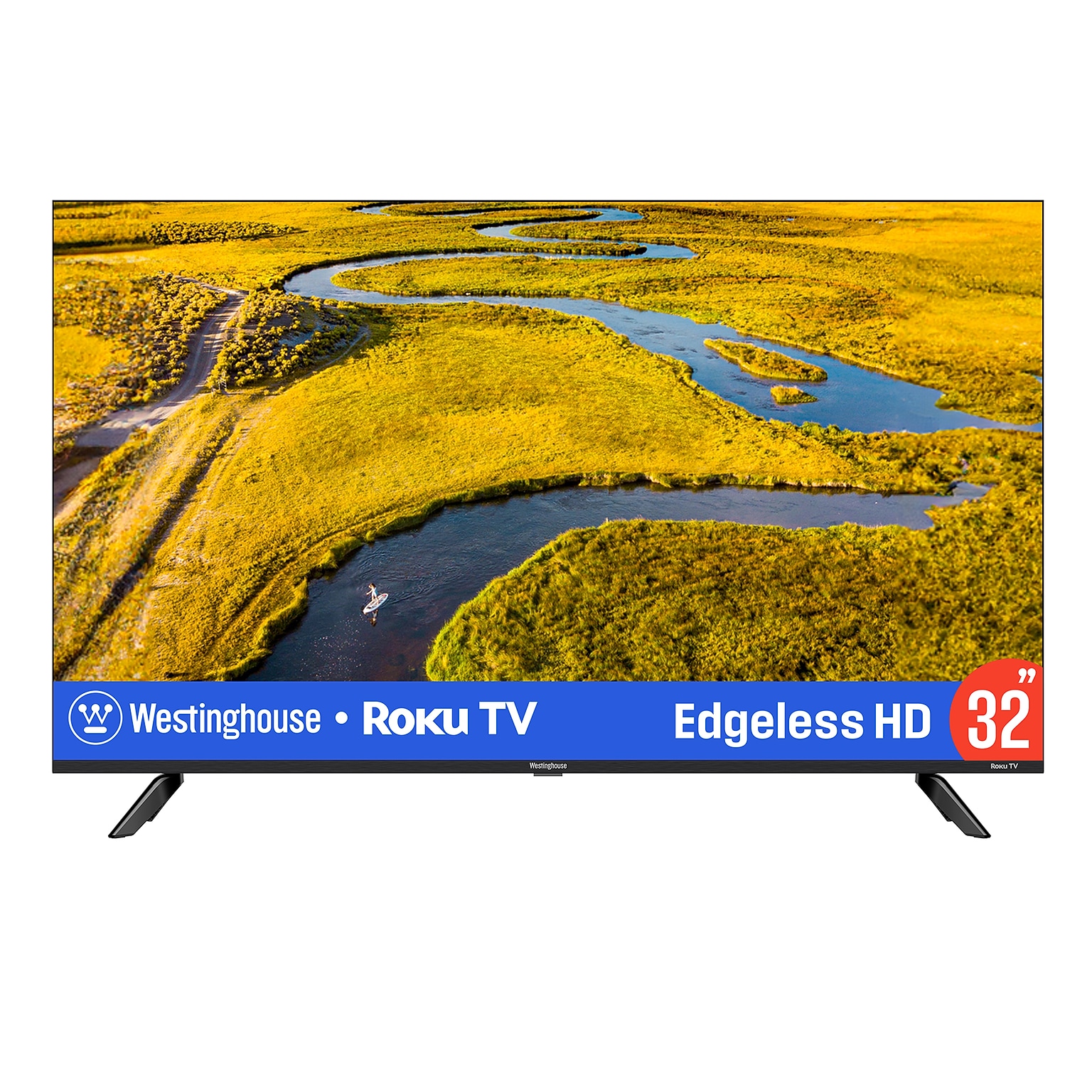 Westinghouse 32 Edgeless HD Roku TV with Voice Remote (WR32EX2300)