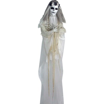 Haunted Hill Farm Life-Size Animatronic Ghost Bride (HHBRIDE-2FLSA)