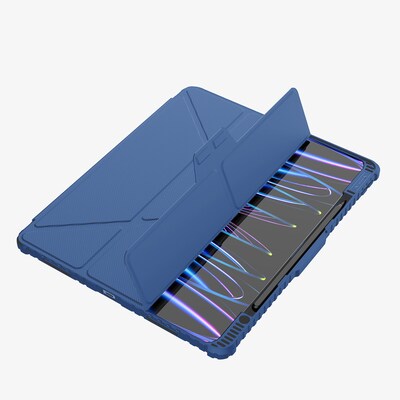 SaharaCase Heavy Duty Folio Case for 13" Apple iPad Pro M4 (2024), Desert Blue (TB00379)