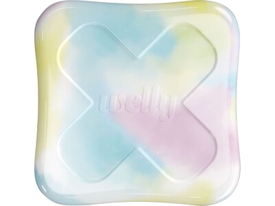 WELLY Bravery Badges 3" Fabric Assorted Adhesive Bandages, Assorted Colors, 48/Pack (44048)